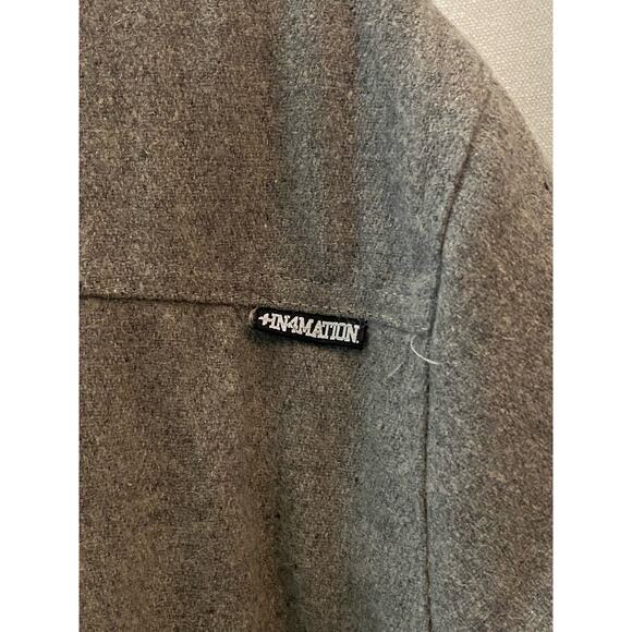 vtg IN4MATION Wool Shirt Jacket m large - Picture 11 of 13